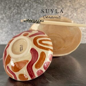 NOODLE BON 2'li Seramik Kase