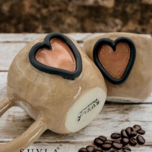 MONA El Yapımı 2’li Seramik Kupa