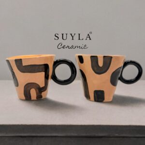 PABLO El Yapımı 2’li Seramik Kupa