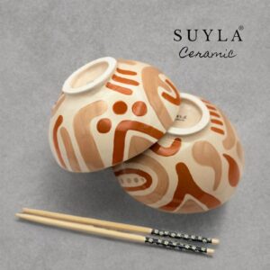 NOODLE BON SERİES 2’li Seramik Kase