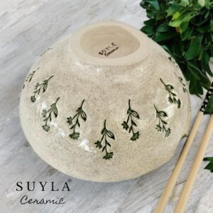 NOODLE BOTANICAL SERIES Seramik Kase