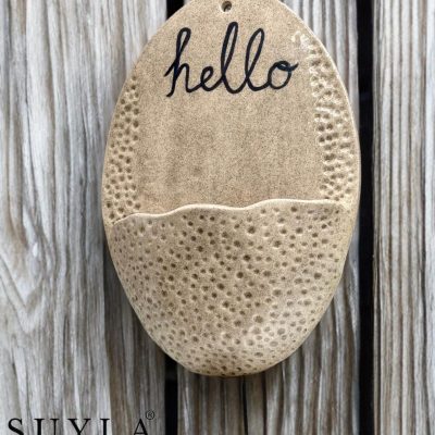 HELLO Seramik Duvar Dekoru HELLO Seramik Duvar Dekoru